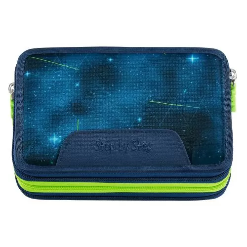 Step by Step XXL Pencil Case Starship Galactus, 3 compartments