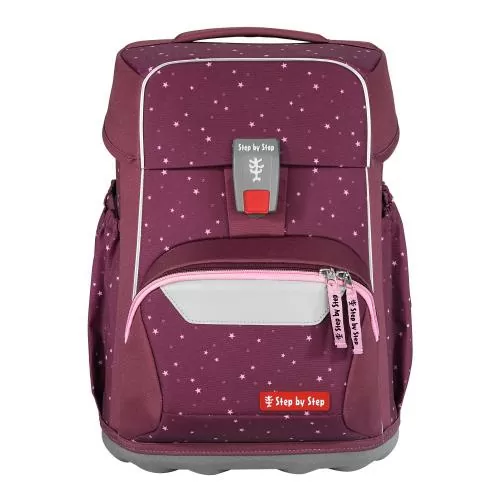 Step by Step Basis Schulranzen-Set „Berry Stars“, 4-teilig