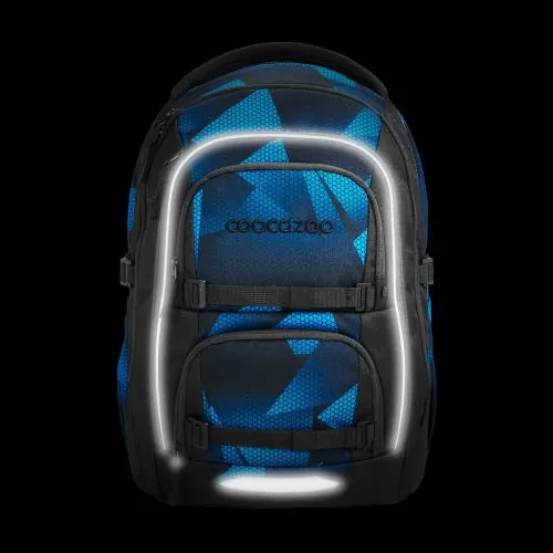 Coocazoo Porter Schulrucksack Electric Ice