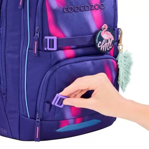 Coocazoo Porter School Backpack Aurora Glow