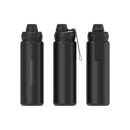 Coocazoo Isolierte Trinkflasche Black
