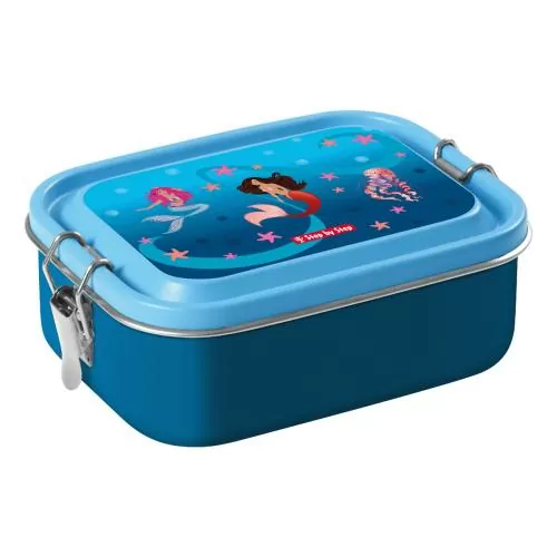 Step by Step Stainless Steel Lunch Box “Sweet Mermaid” 