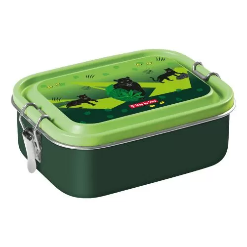 Step by Step Stainless Steel Lunch Box “Black Cat” 