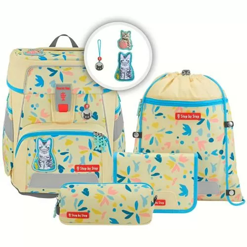 Step by Step Space Satchel Set "Cat Lilly" 5 pieces