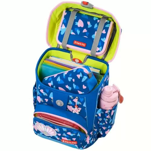 Step by Step Cloud Reflect School Bag Set "Seashell Pearl" 5 Pieces