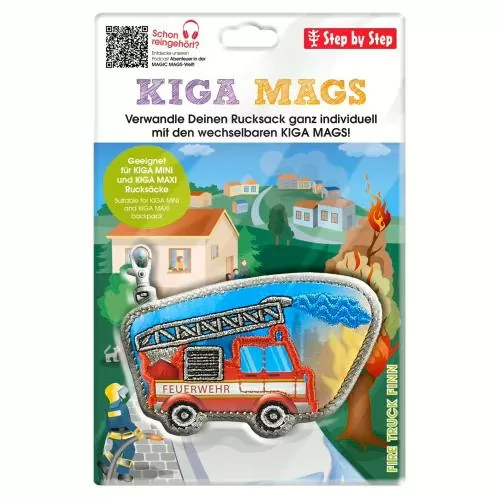 Step by Step Kiga Mags "Fire Truck Finn"