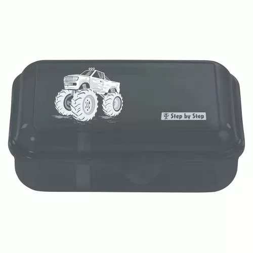 Step by Step Lunchbox "Monster Truck Rocky" Schwarz