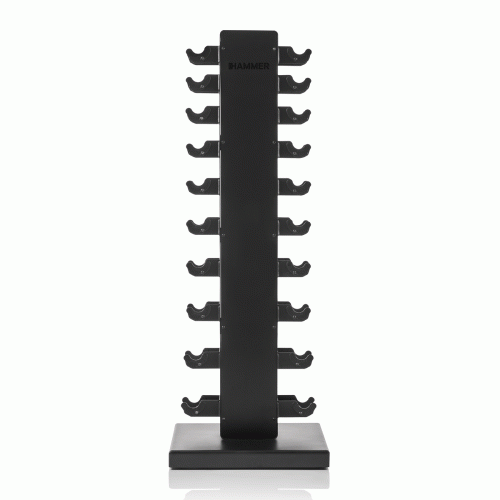 Hammer Inkl. Hexagon Kompakthanteln (1 – 10 kg) Hanteln und Gewichte - black