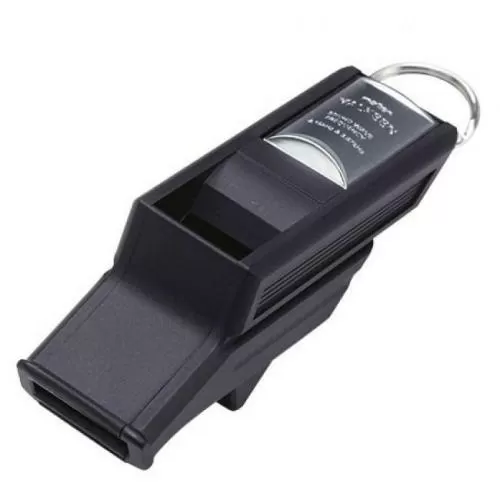 Molten Valkeen referee whistle with Flip-Grip - football