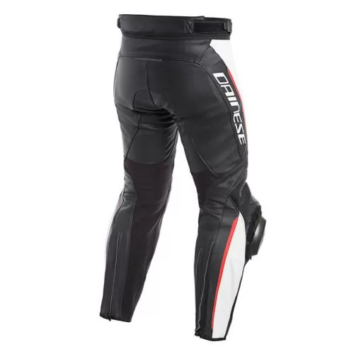 Dainese Leather pants DELTA 3 - black-white-red