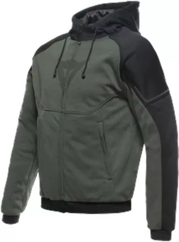 Dainese Hoodie mit Reissverschluss Daemon-X Safety - grün-schwarz