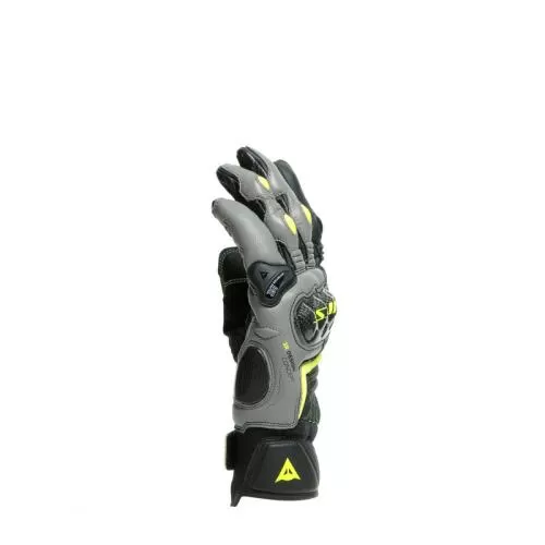 Dainese Handschuhe CARBON 3 kurz - schwarz-grau-fluogelb