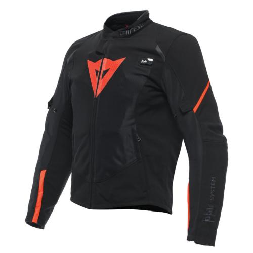 Einzelstück Dainese Smart Jacke LS Sport - schwarz-rot