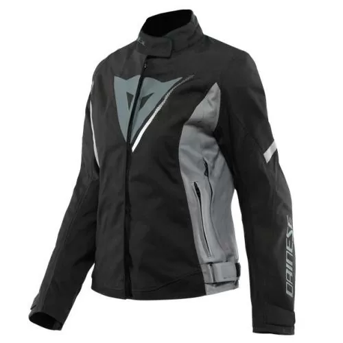 Dainese Damen Jacke D-DRY VELOCE - schwarz-grau-weiss