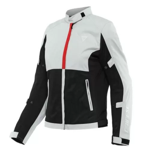 Dainese Lady Jacket Tex Risoluta Air - grey-red