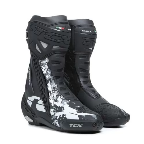TCX Boots RT-Race NBGR black-white-grey