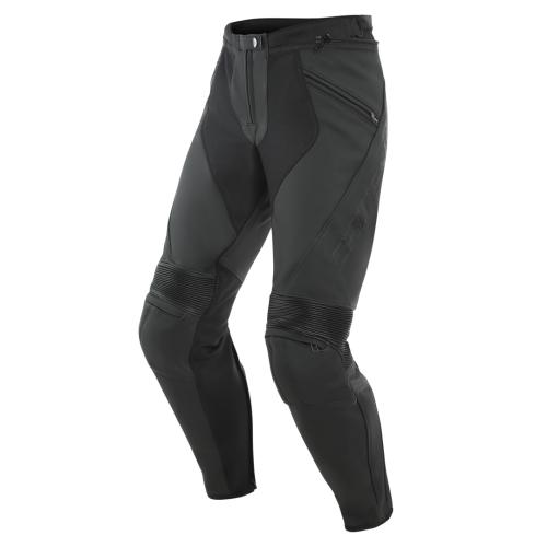 Dainese Lederhose PONY 3 - schwarz matt (Grösse: 56)