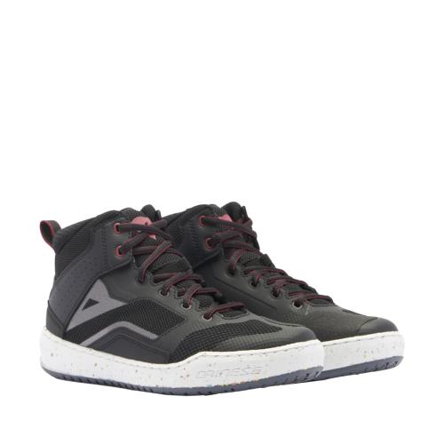 Einzelstück Dainese Damen Schuhe Suburb Air - schwarz-weiss-rot (Grösse: 38)