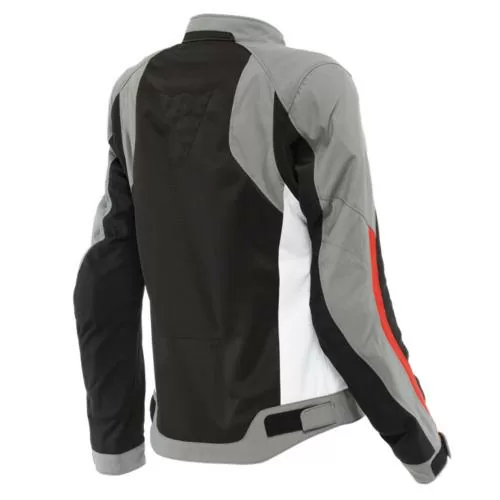 Dainese Damen Jacke D-Dry Hydraflux 2 Air - schwarz-grau-rot