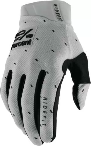 100percent Ridefit Gloves - Slasher Silver 