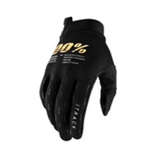 100percent Itrack Gloves - black schwarz