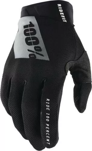 100percent Ridefit Gloves - Black 