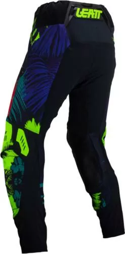 Leatt Pant Moto 5.5 I.K.S Jungle schwarz-lime-blau