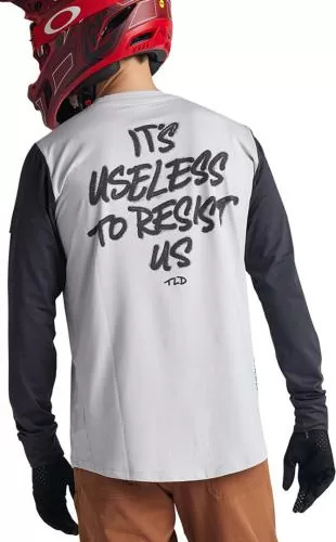Troy Lee Designs Youth Ride Tee - Resist black-grey