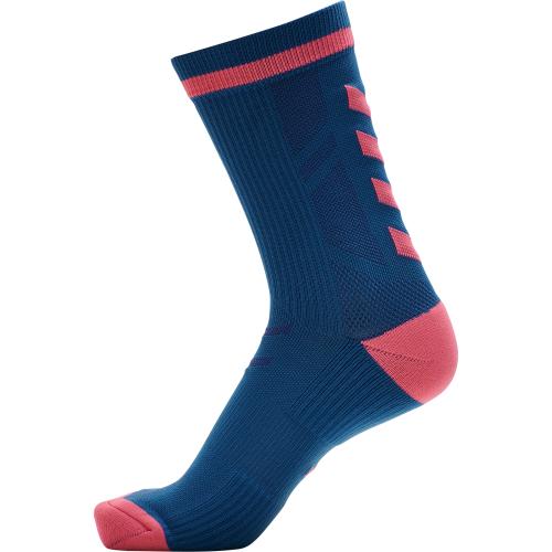 Hummel Elite Indoor Sock Low Pa – blue coral/tea rose (Grösse: 27-30)