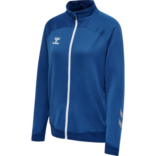Hummel Hml Lead Women Poly Zip Jacket – true blue (Grösse: XS)