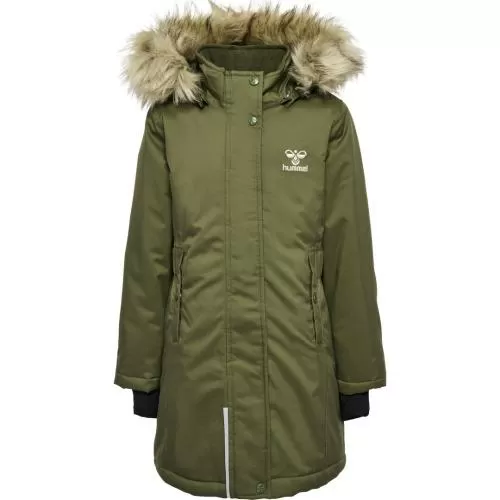 Hummel Hmlalma Tex Coat - olive night