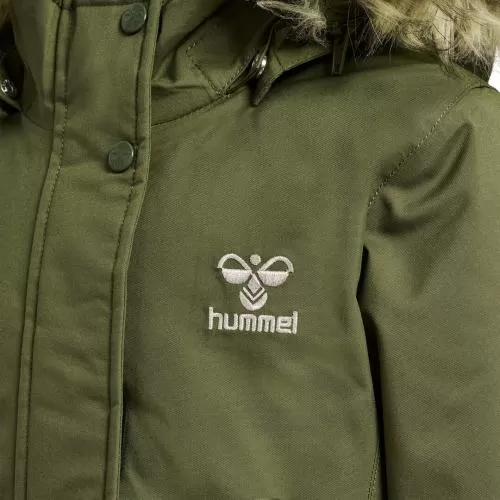 Hummel Hmlalma Tex Coat - olive night