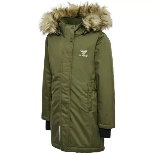 Hummel Hmlalma Tex Coat - olive night