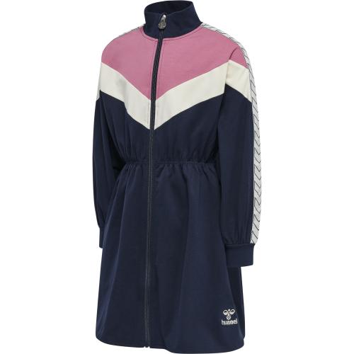 Hummel Hmlalvilda Zip Dress - black iris (Grösse: 110)