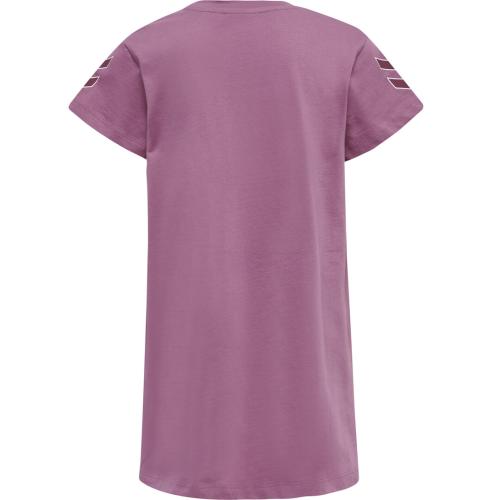 Hummel Hmlarchitecture T-Shirt Dress S/S - bordeaux