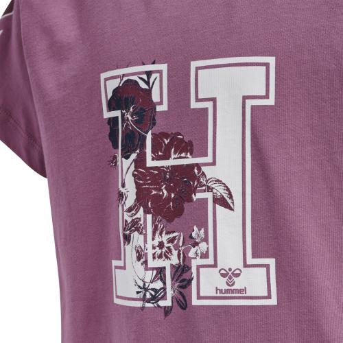 Hummel Hmlarchitecture T-Shirt Dress S/S - bordeaux