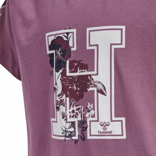 Hummel Hmlarchitecture T-Shirt Dress S/S - bordeaux