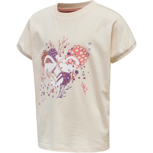 Hummel Hmlatlantis T-Shirt S/S - mother of pearl (Grösse: 128)