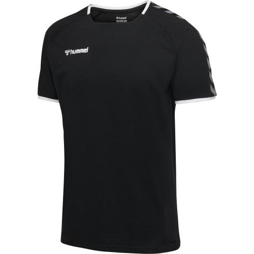 Hummel Hmlauthentic Kids Training Tee - black/white (Grösse: 164)