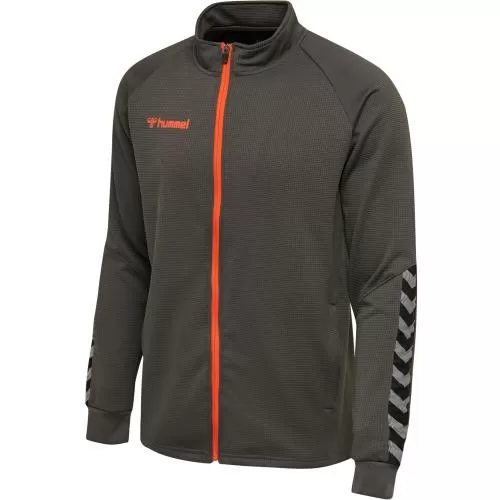 Hummel Hmlauthentic Poly Zip Jacket - asphalt
