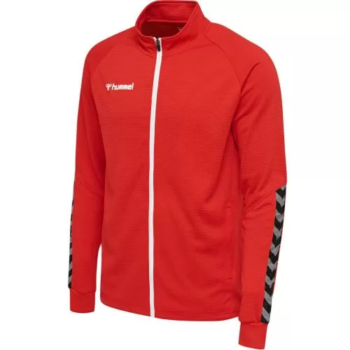 Hummel Hmlauthentic Poly Zip Jacket - true red