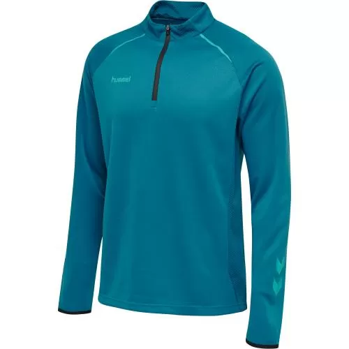 Hummel Hmlauthentic Pro Half Zip Sweat - celestial