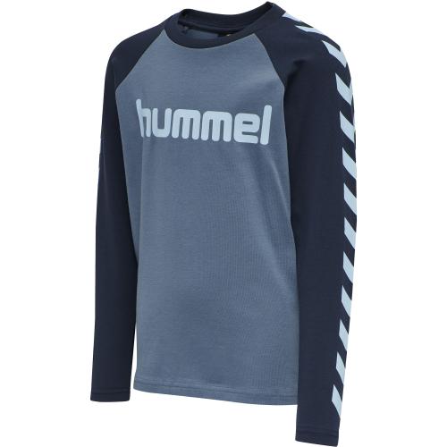 Hummel Hmlboys T-Shirt L/S - china blue (Grösse: 116)