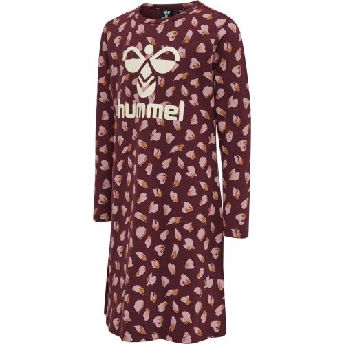 Hummel Hmlcarolina Night Dress L/S - windsor wine (Grösse: 152)