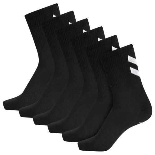 Einzelstück Hummel Hmlchevron 6-Pack Socks - black (Grösse: 46-48)