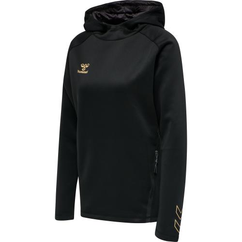 Hummel Hmlcima Xk Hoodie Woman - black (Grösse: M)