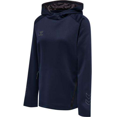 Hummel Hmlcima Xk Hoodie Woman - marine (Grösse: S)