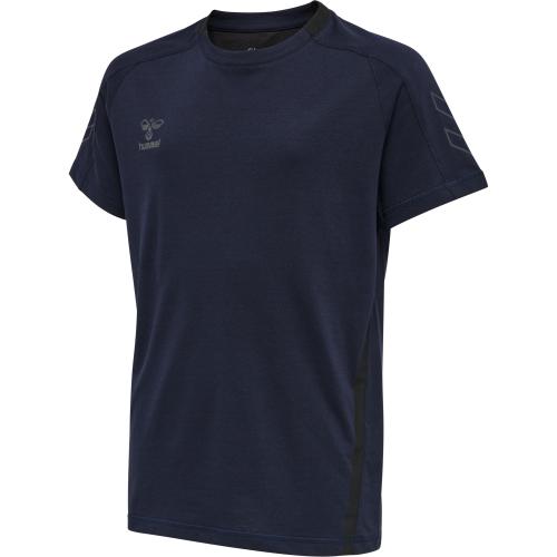 Hummel Hmlcima Xk T-Shirt S/S Kids - marine (Grösse: 164)