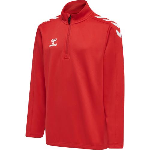 Hummel Hmlcore Xk Half Zip Poly Sweat Kids - true red (Grösse: 176)