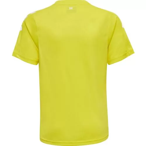 Hummel Hmlcore Xk Poly Jersey S/S Kids - blazing yellow